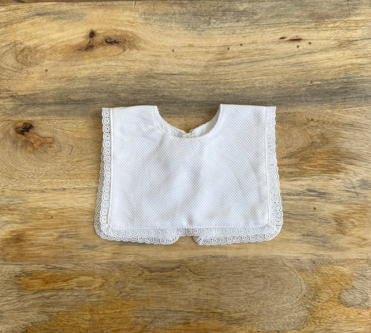 Babero rectangular piqué