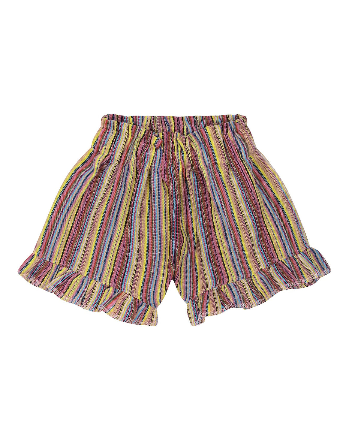 Pantalón corto stripes niña