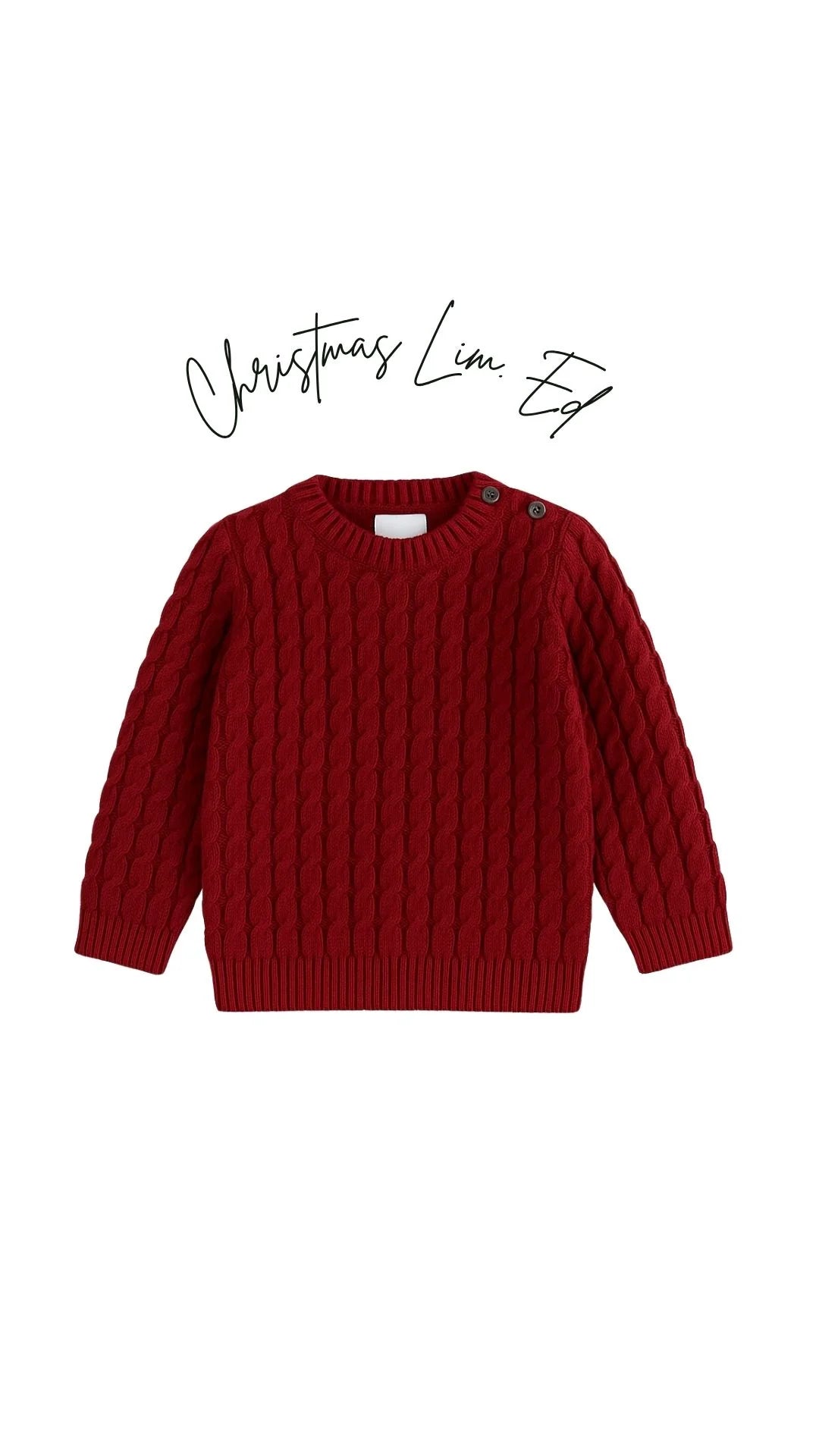 Jersey ochos burdeos