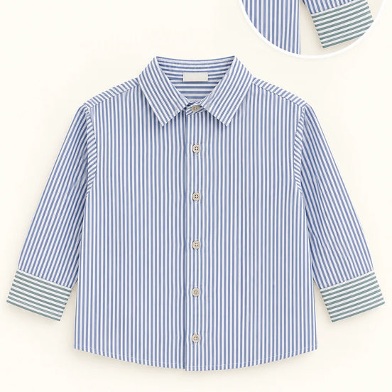 Camisa oxford tricolor