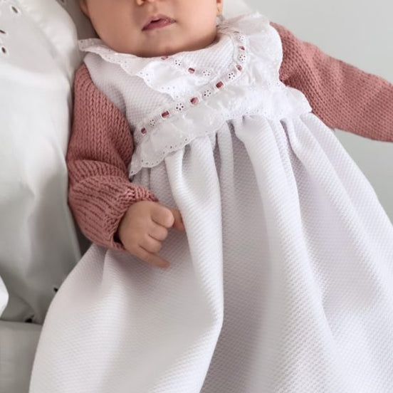 Faldón Carlota celeste RN