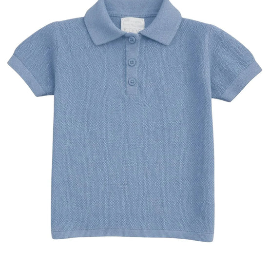 Polo Knit Azul Subido MC