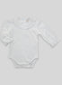 Body smock blanco manga larga