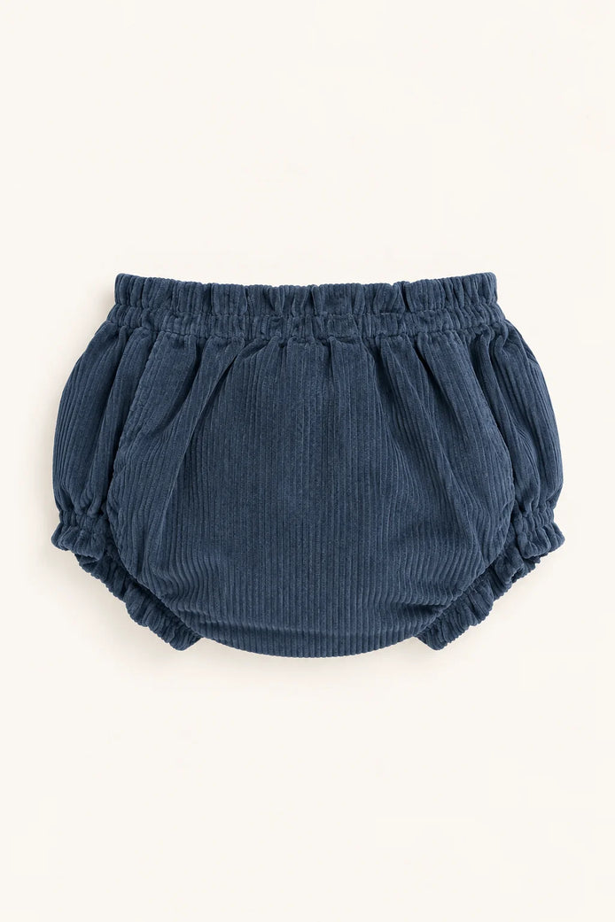Culotte pana azul