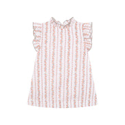 Vestido flores rojas