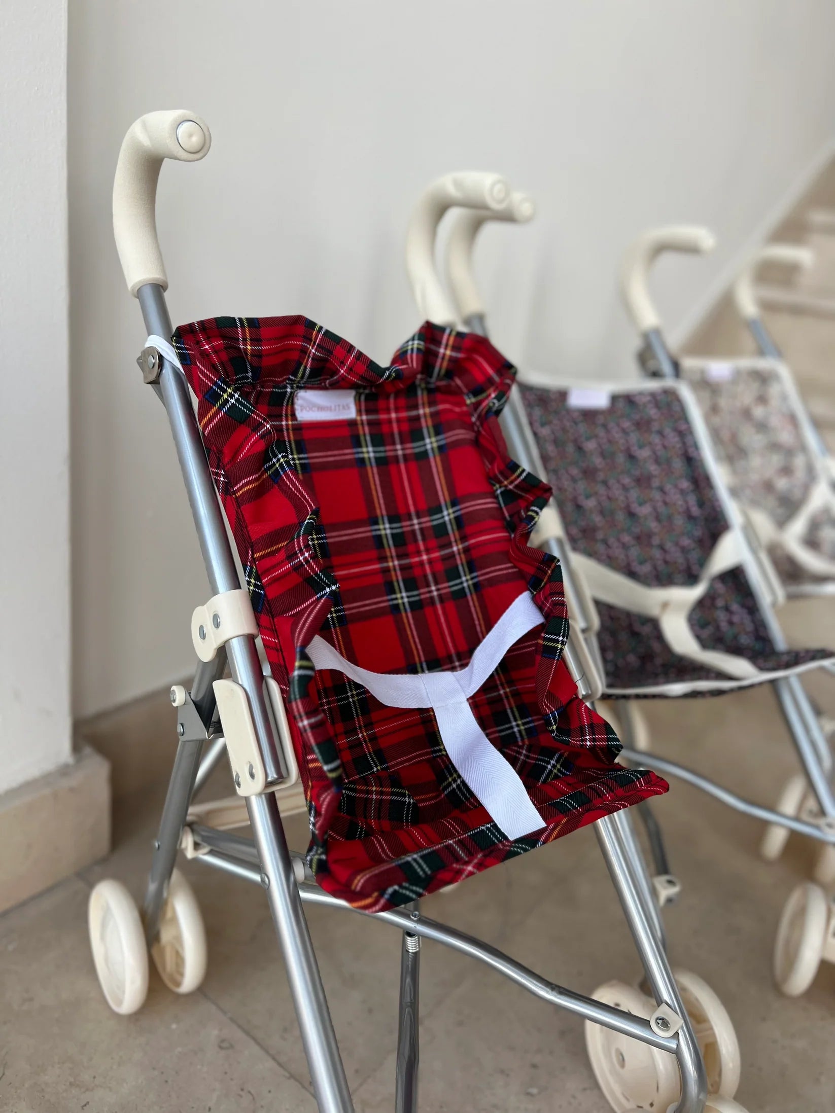 Sillita de paseo Escocesa Roja