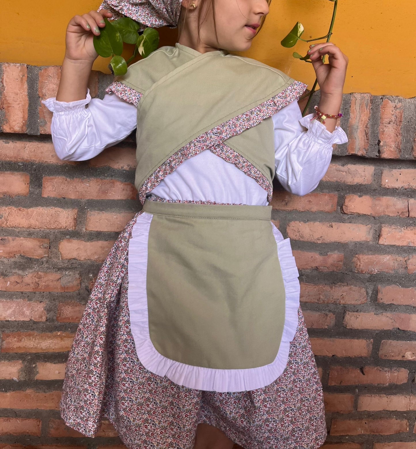 Traje Pastorcita Hana Verde