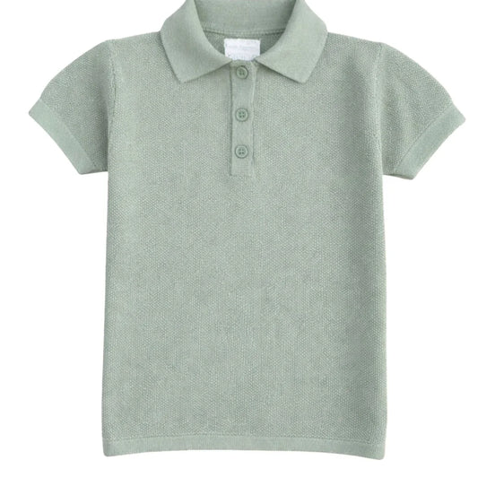 Polo Knit Verde Agua MC