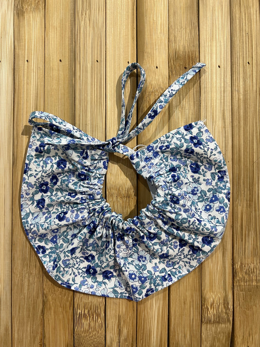 Cuello Flores Azules S (0-9m)