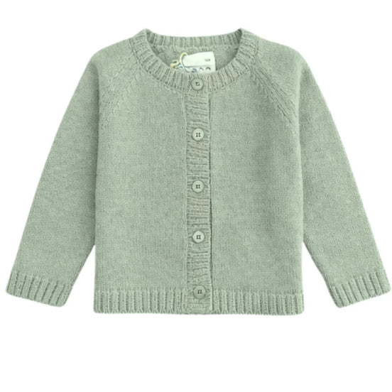 Chaqueta Knit Verde Agua