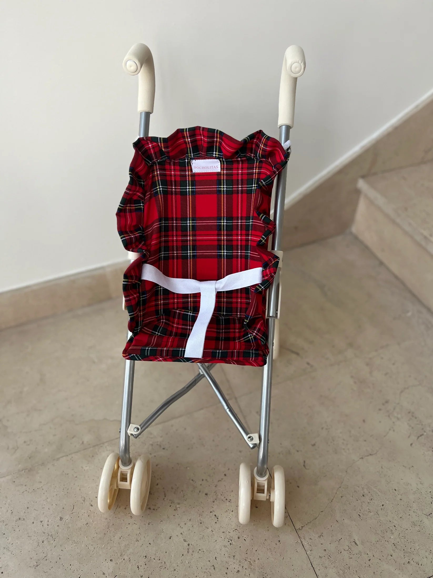Sillita de paseo Escocesa Roja