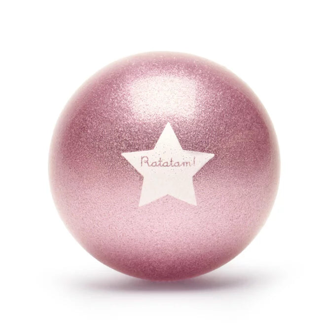 Pelota Glitter Rosa