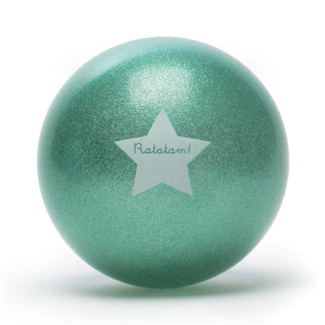 Pelota Glitter Verde