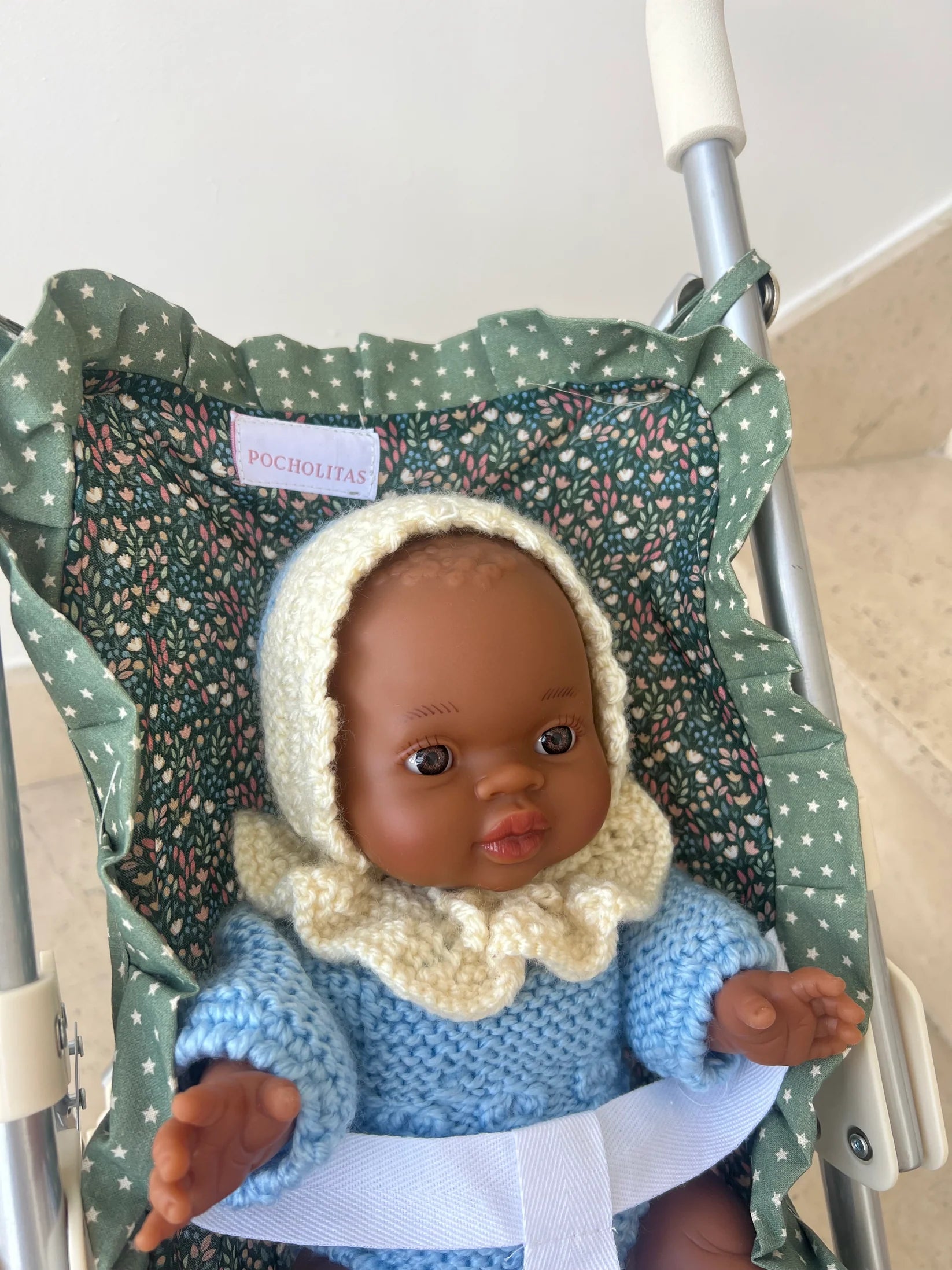 Sillita de paseo Liberty verde con estrellitas