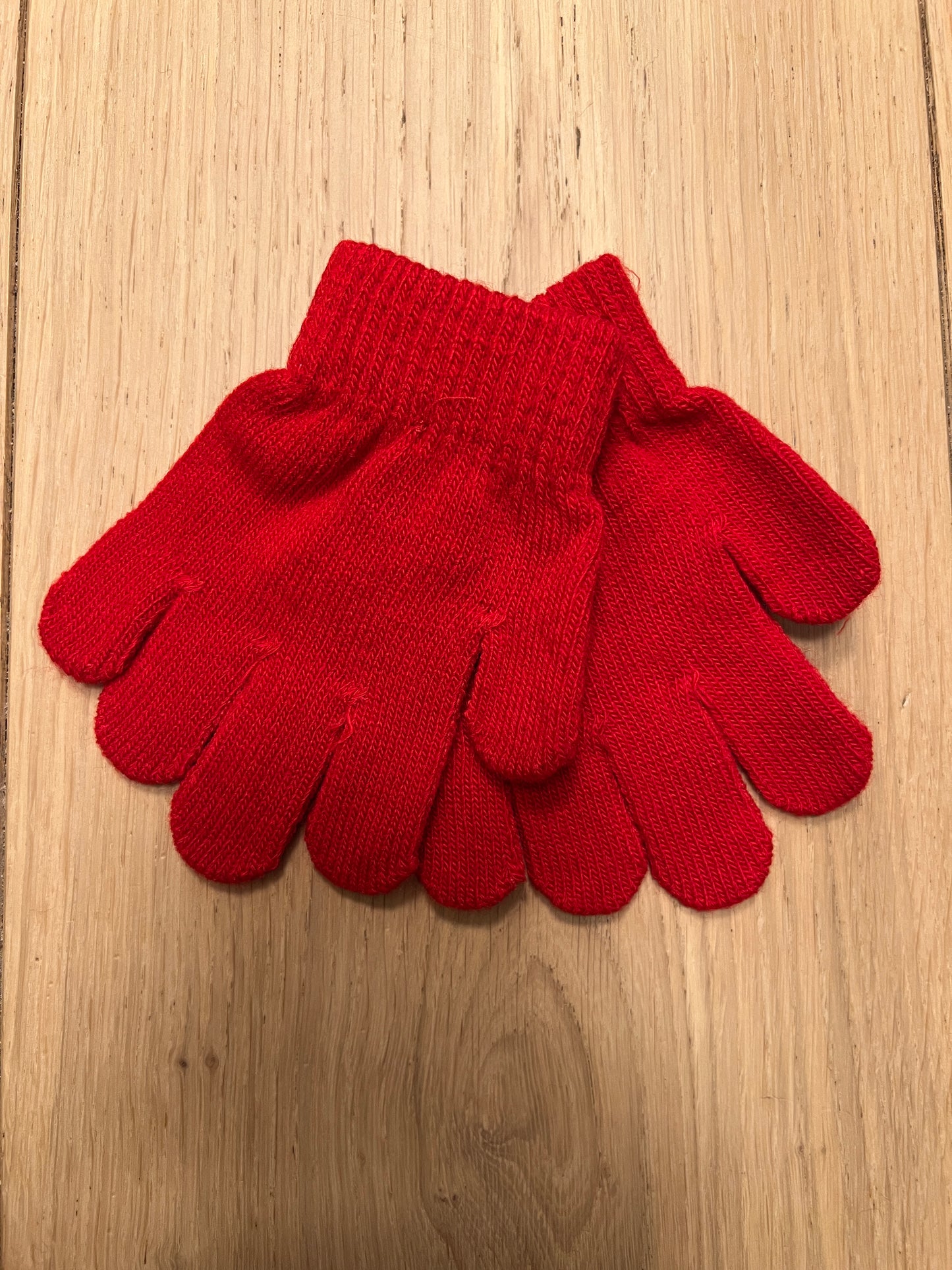 Guantes rojos