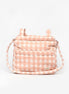 Bolso Big Vichy Rosa