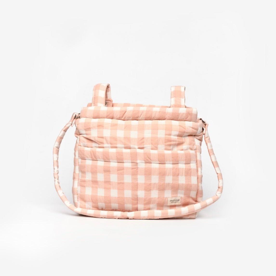 Bolso Big Vichy Rosa