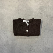 Chaqueta lana chocolate