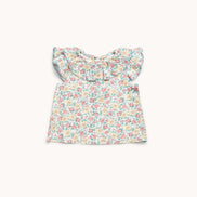 Blusa cuello volante Riviera