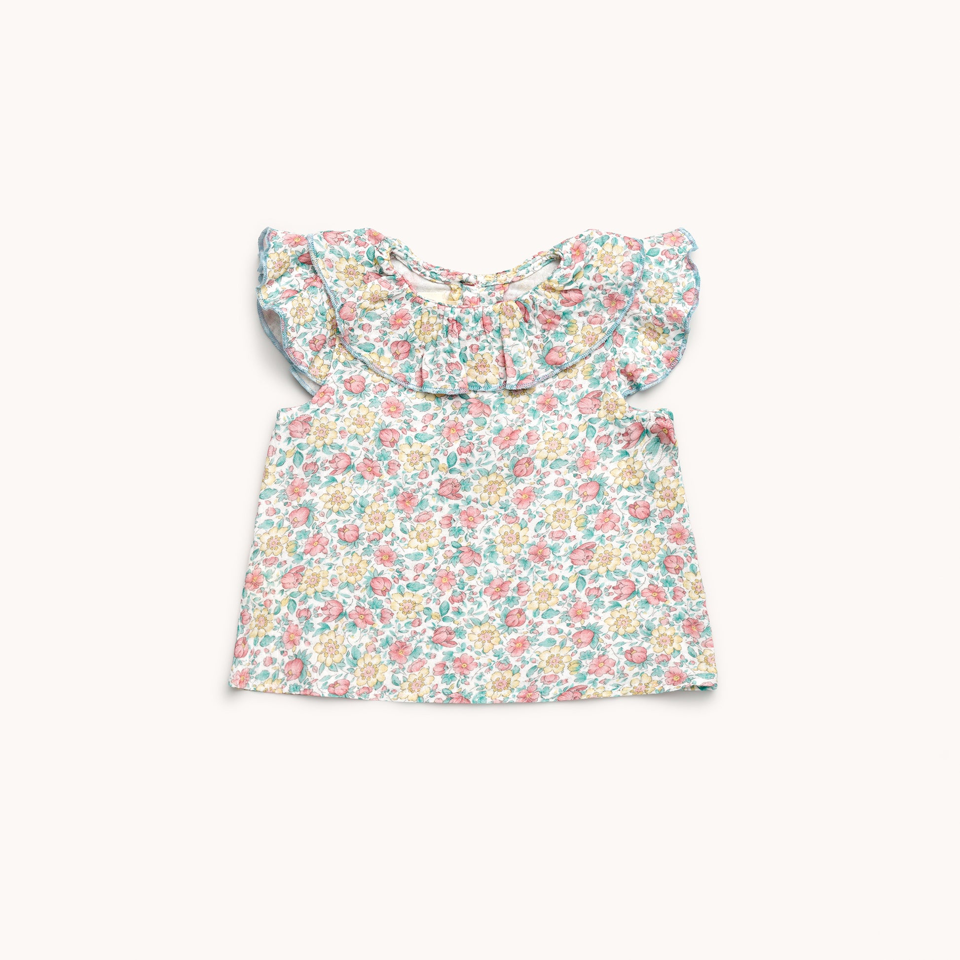 Blusa cuello volante Riviera