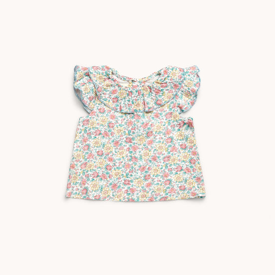 Blusa cuello volante Riviera