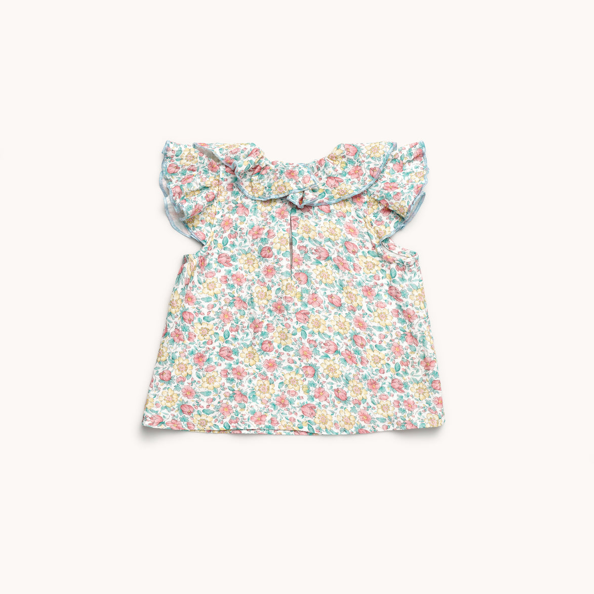 Blusa cuello volante Riviera