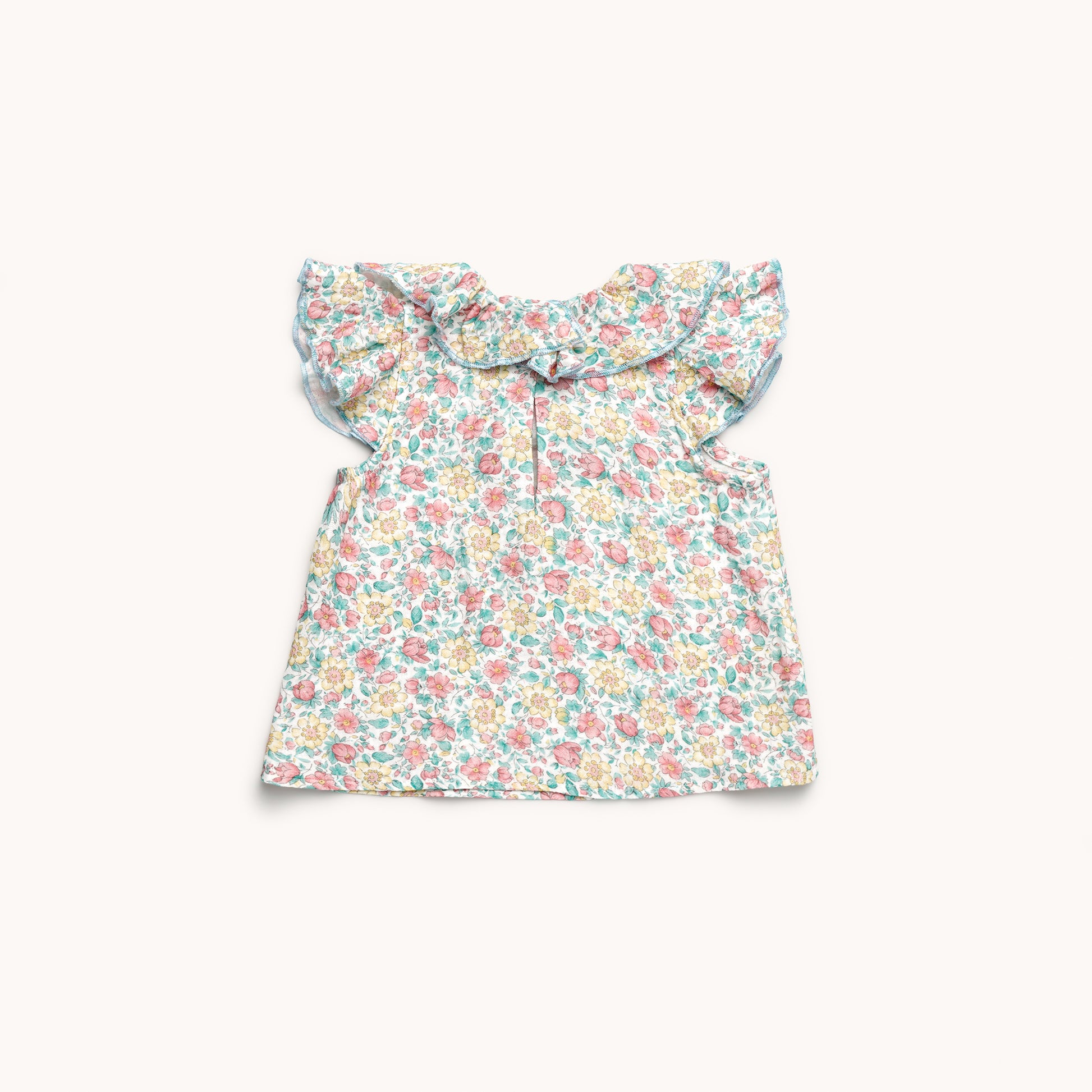 Blusa cuello volante Riviera