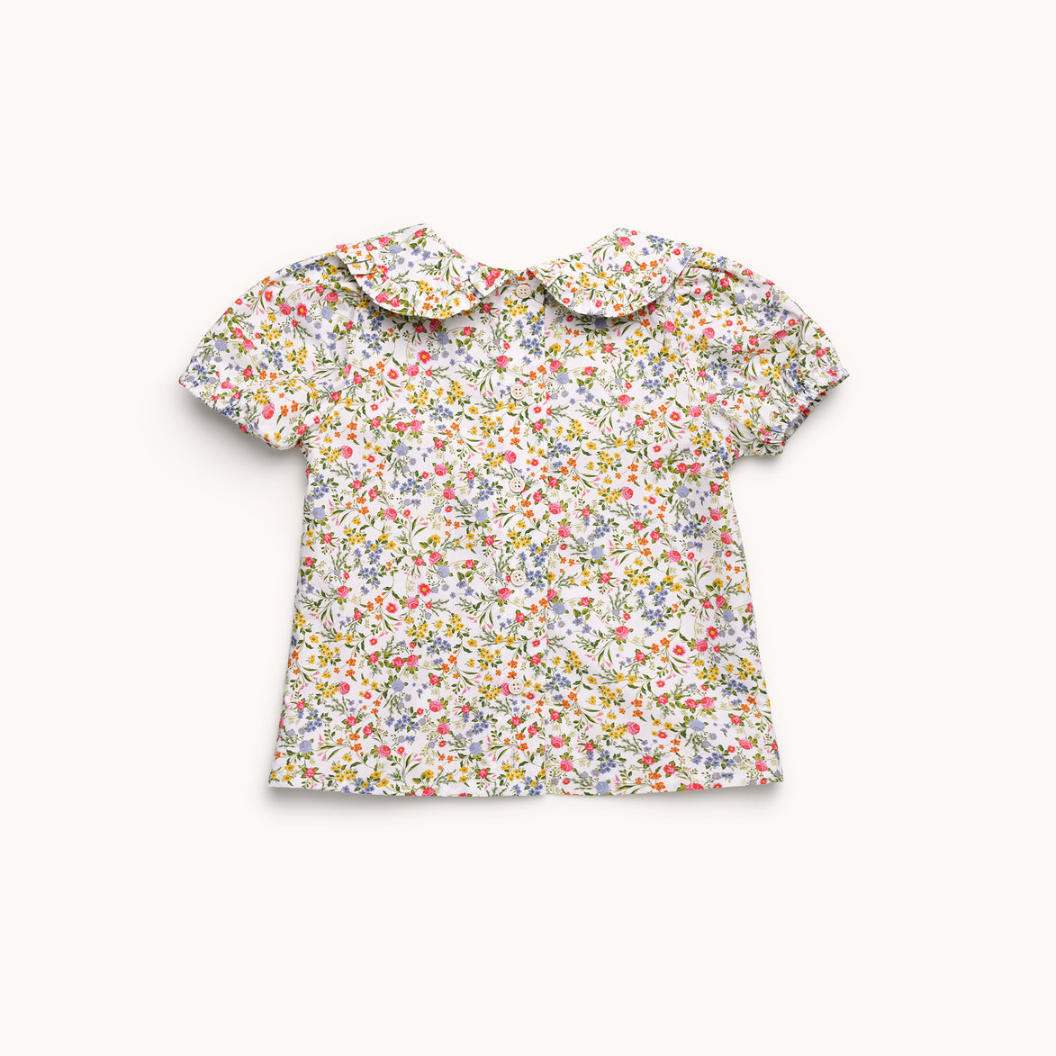 Blusa niña Chambray