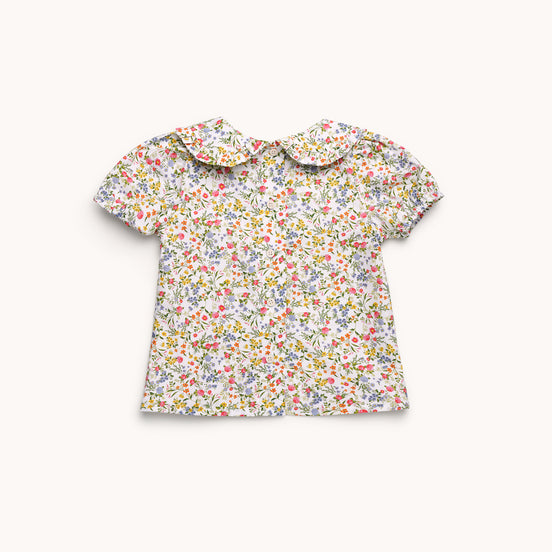 Blusa niña Chambray