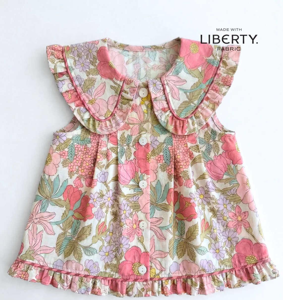 Blusa jaretas Buganvilla - Flores