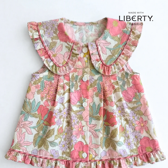 Blusa jaretas Buganvilla - Flores