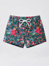 Boxer lycra flor marino