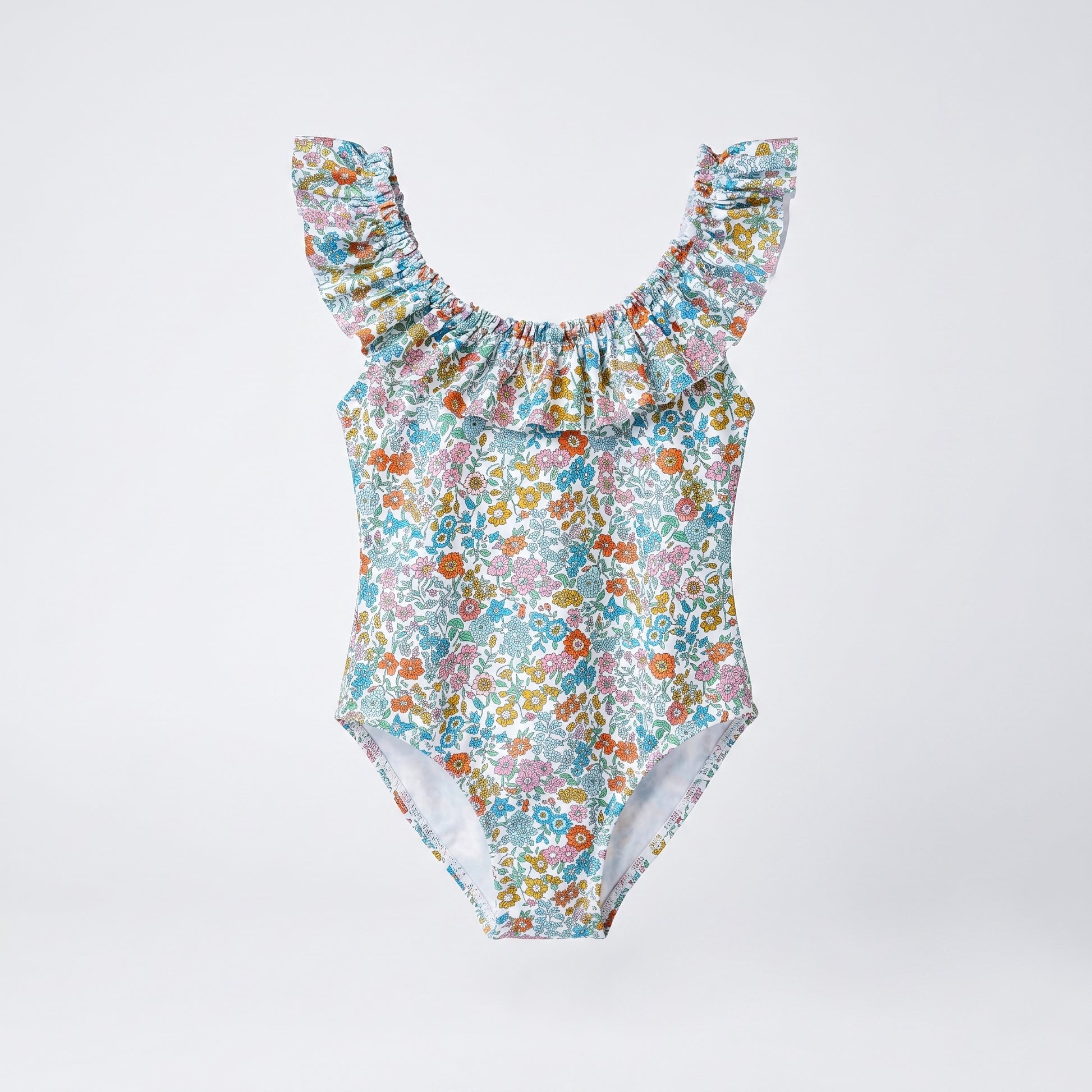 Bañador lycra flor colores