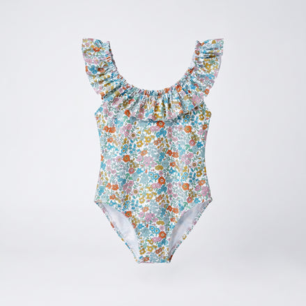 Bañador lycra flor colores