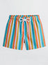Bañador niño rayas colores