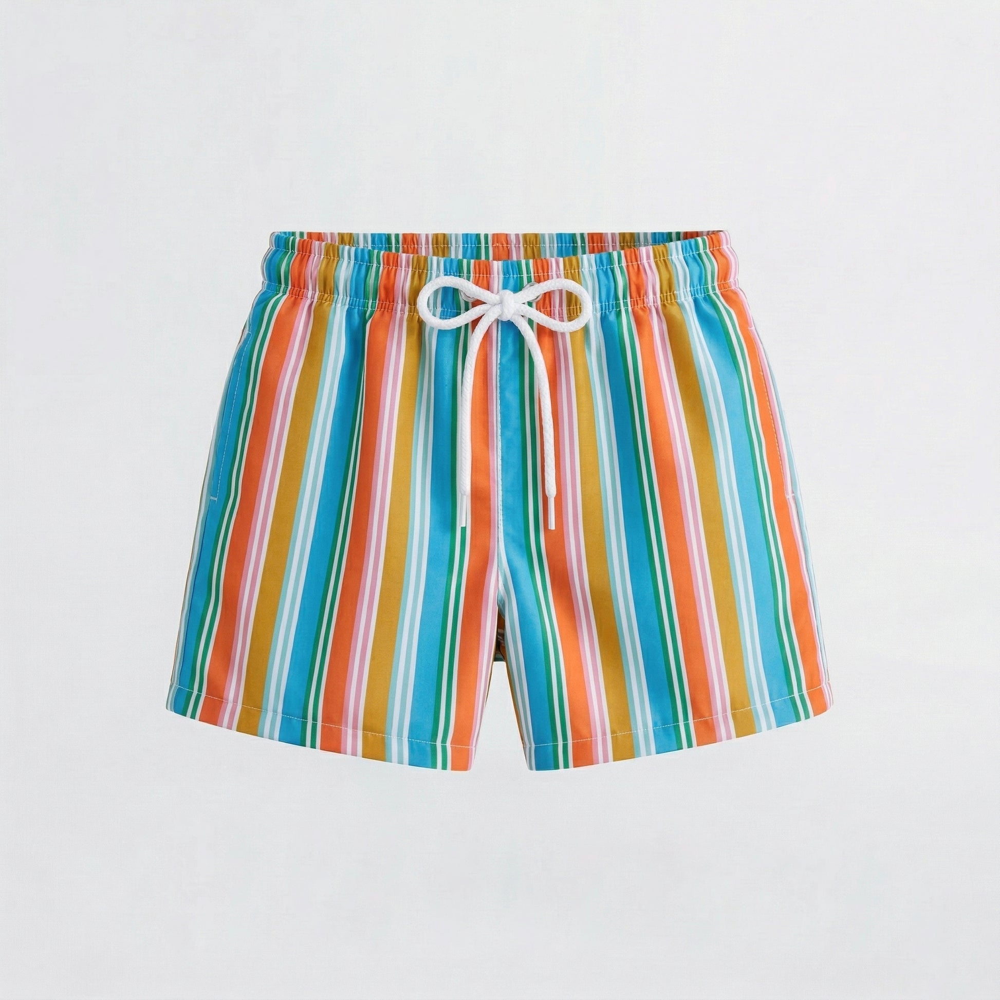 Bañador niño rayas colores