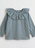 Blusa Bilbao verde agua