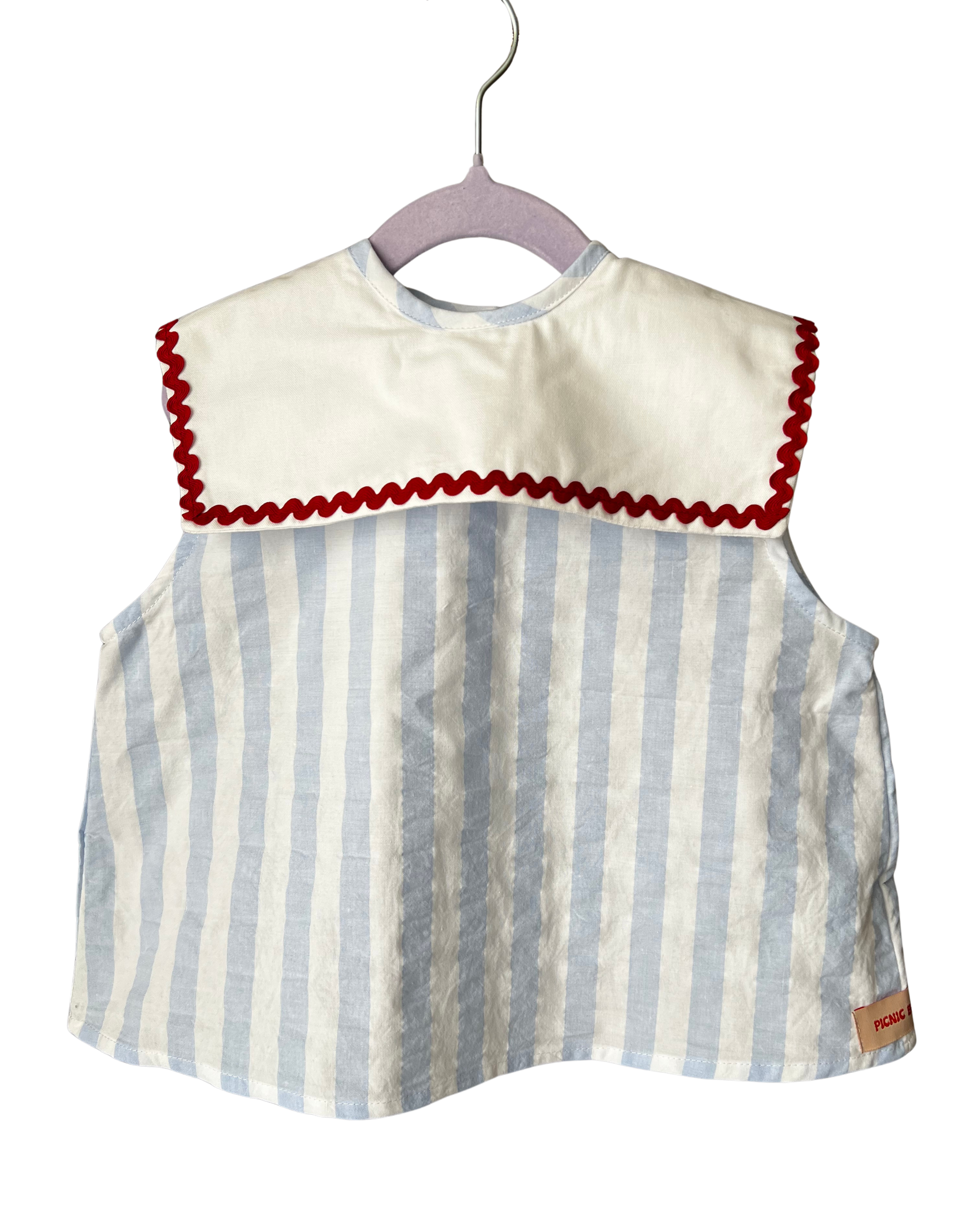 Blusa cuello marinero