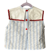Blusa cuello marinero