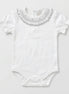 Body smock gris manga corta