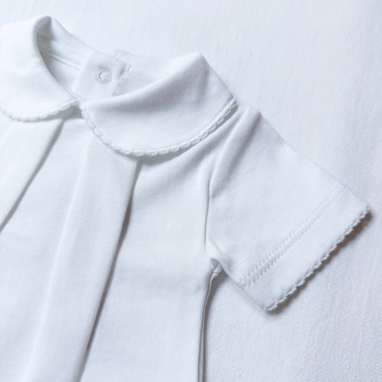 Pijama bombacho blanco