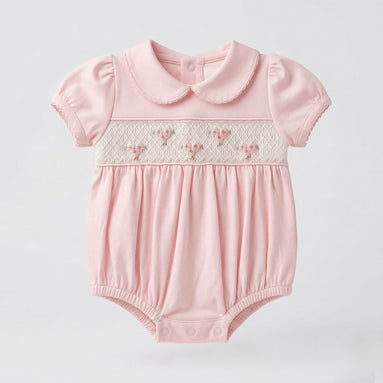 Pijama bombacho flores rosa