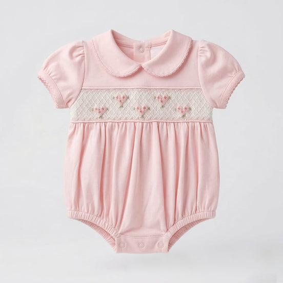 Pijama bombacho flores rosa