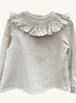 Blusa cuello nido nuez