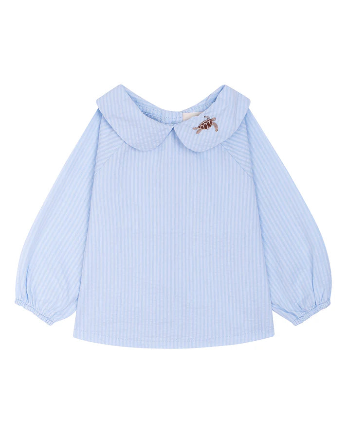 Blusa bebé Turtle Blue