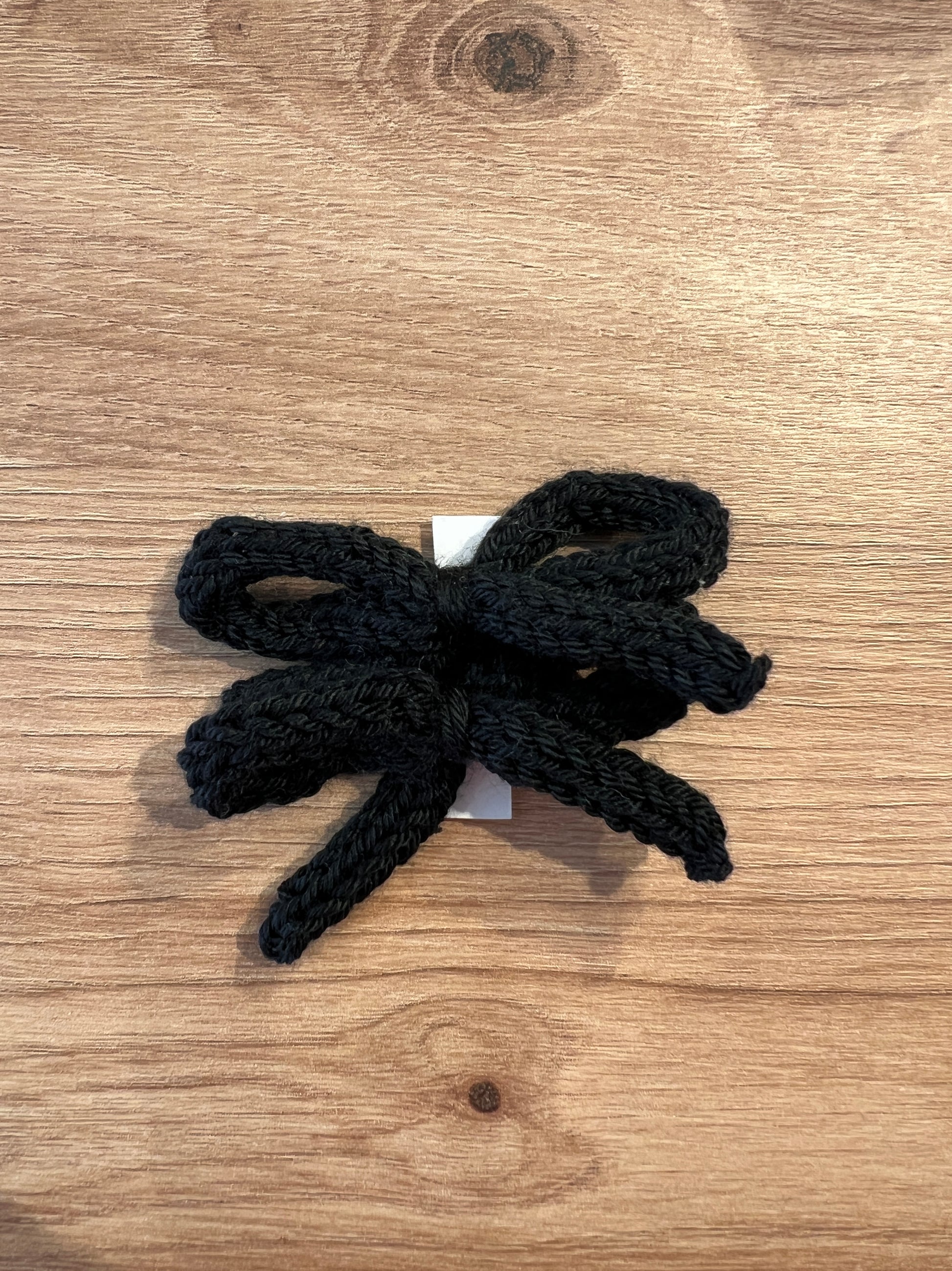 Pack 2 lazos con pinza negro