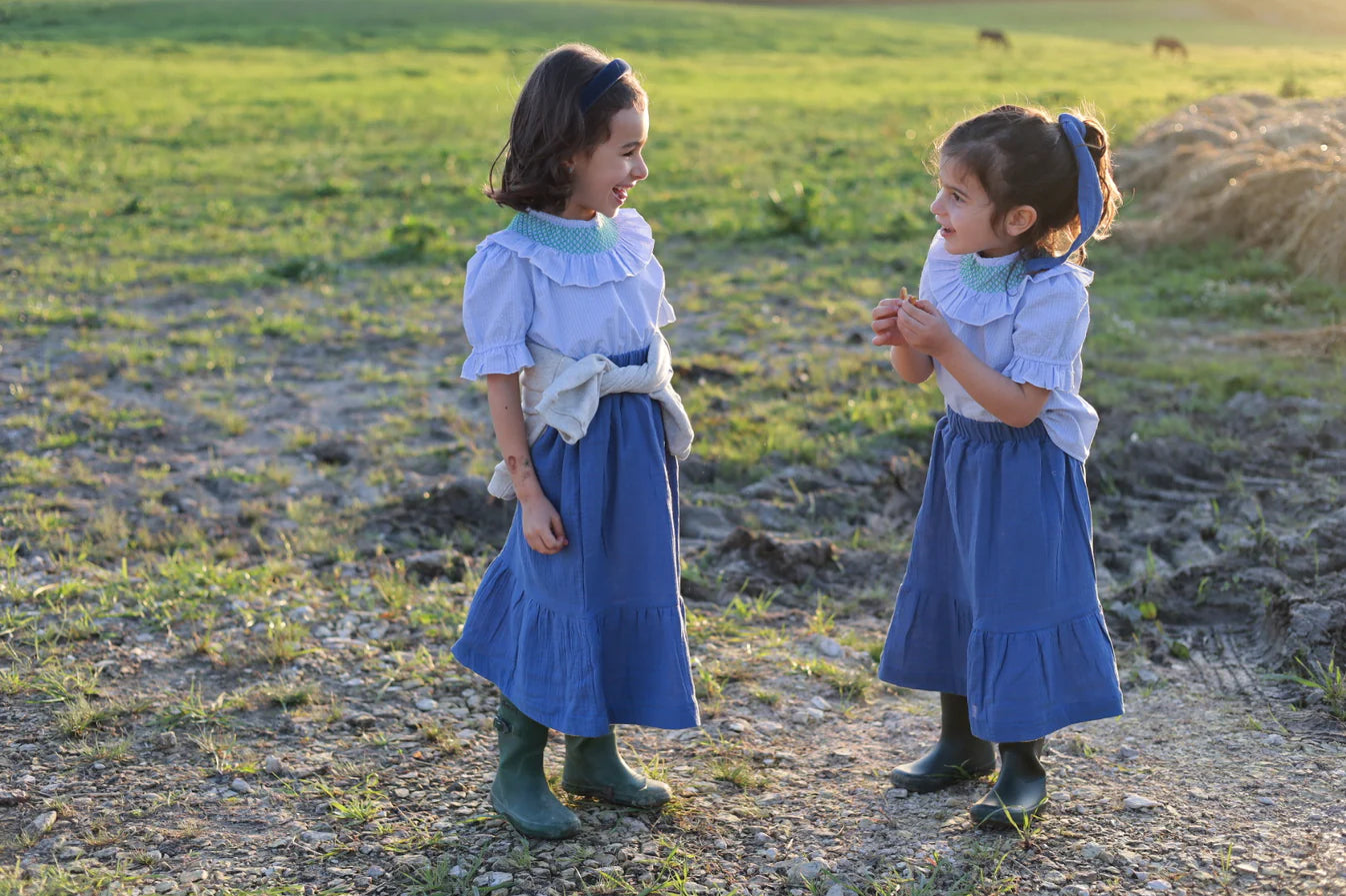 Falda Navy