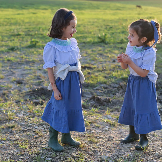 Falda Navy