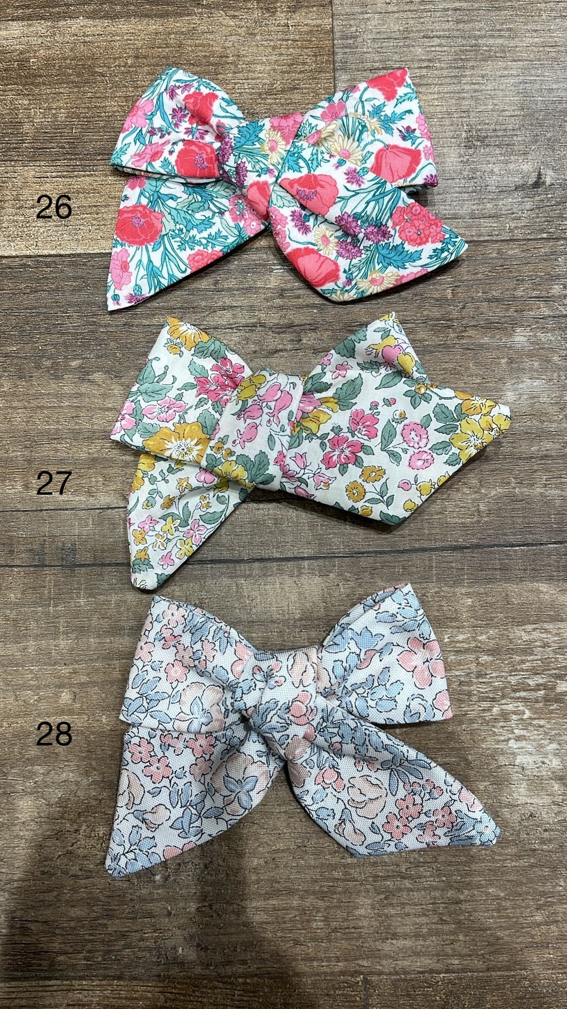 Lazos estampados