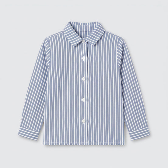 Camisa oxford rayas azules